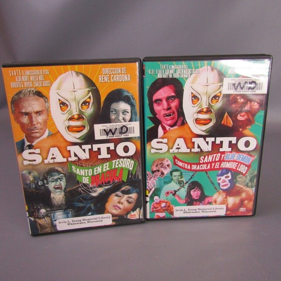 Santo Lot of 4 dvd's Dracula Blue Demon Frankenstein DVD Collection - Picture 3 of 6
